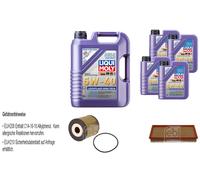 FEBI Controllo Set 9L LIQUI MOLY 5W-40 Leichtlauf High Tech Per Volvo C70 I