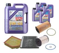 FEBI Controllo Set 9L LIQUI MOLY 5W-40 Leichtlauf High Tech Per Volvo V70 II
