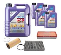 FEBI Controllo Set 9L LIQUI MOLY 5W-40 Leichtlauf High Tech Per VW Touareg