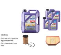 Febi Controllo Set 9L Liqui Moly 5W-40 Scorrevolezza High-Tech per BMW 5er F10