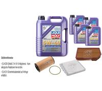 Febi Controllo Set 9L Liqui Moly 5W-40 Scorrevolezza High-Tech per Volvo XC90 Ho