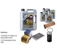Febi Controllo Set 9L Liqui Moly Top Tec 4100 5W-40 per Audi A6 Allroad 4FH