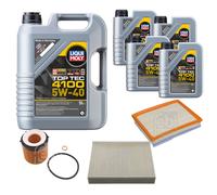 FEBI Controllo Set 9L LIQUI MOLY Top Tec 4100 5W-40 Per BMW 3er F30 F80 335i
