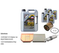 Febi Controllo Set 9L Liqui Moly Top Tec 4100 5W-40 per BMW Serie 4 Coupé F32
