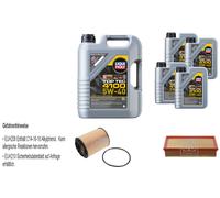 Febi Controllo Set 9L Liqui Moly Top Tec 4100 5W-40 per Di VW Multivan V