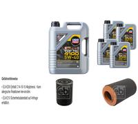 Febi Controllo Set 9L Liqui Moly Top Tec 4100 5W-40 per Fiat Ducato
