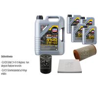 Febi Controllo Set 9L Liqui Moly Top Tec 4100 5W-40 per Fiat Ducato Bus Di