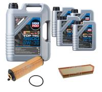 Febi Controllo Set 9L Liqui Moly Top Tec 4600 5W-30 per Mercedes-Benz CLS