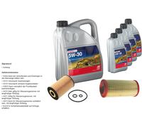 Febi Controllo Set 9L Longlife Plus 5W-30 per VW Amarok 2H_S1B 2.0