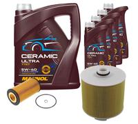 FEBI Controllo Set 9L MANNOL Ceramic 5W-40 Per Audi A6 Avant 4.2 Quattro