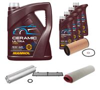 FEBI Controllo Set 9L MANNOL Ceramic 5W-40 Per BMW 3er Touring 325d 330d