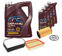 FEBI Controllo Set 9L MANNOL Ceramic 5W-40 Per Mercedes-Benz CLK 320