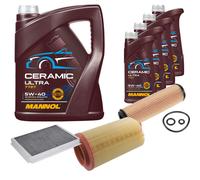 FEBI Controllo Set 9L MANNOL Ceramic 5W-40 Per Mercedes-Benz Sprinter 35-T