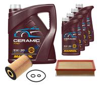 Febi Controllo Set 9L mannol Ceramica 5W-30 per VW Transporter V Bus Di 2.0