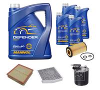 Febi Controllo Set 9L mannol Defender 10W-40 per Mercedes-Benz Classe B