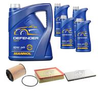 Febi Controllo Set 9L mannol Defender 10W-40 per Mercedes-Benz Classe-V