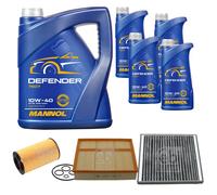 FEBI Controllo Set 9L MANNOL Defender 10W-40 Per Mercedes-Benz M-Klasse