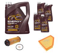 FEBI Controllo Set 9L MANNOL Energy Combi LL 5W-30 Per BMW Z4 Roadster