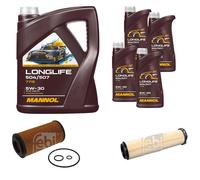 FEBI Controllo Set 9L MANNOL LONGLIFE 504/507 5W-30 Per Mercedes-Benz