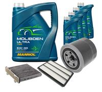 FEBI Controllo Set 9L MANNOL MOLIBDENO ULTRA 5W-30 Per Mitsubishi Pajero IV