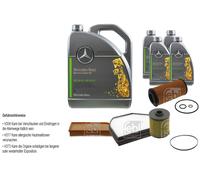 FEBI Controllo set 9L MB 229.52 Motore Autentico 5W-30 per Mercedes-Benz