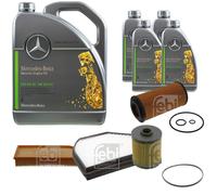FEBI Controllo Set 9L MB 229.52 Motore Originale 5W-30 Per Mercedes-Benz