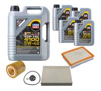 Febi Controllo Set 9L Motore Liqui Moly Top Tec 4100 5W-40 per BMW 3er F30
