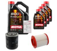 FEBI Controllo Set 9L MOTUL 8100 X-CESS 5W-40 Per Audi A8 3.0