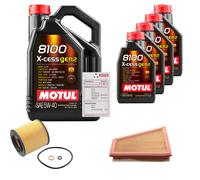 FEBI Controllo Set 9L MOTUL 8100 X-CESS 5W-40 Per BMW X1 XDRIVE20I XDRIVE28I