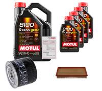FEBI Controllo Set 9L MOTUL 8100 X-CESS 5W-40 Per Volvo C70 I Coupe