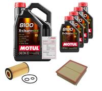 FEBI Controllo Set 9L MOTUL 8100 X-CLEAN 0W-30 Per Mercedes-Benz B-Klasse