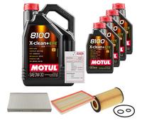 FEBI Controllo Set 9L MOTUL 8100 X-CLEAN 0W-30 Per Mercedes-Benz Vito/Mixto