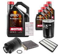 FEBI Controllo Set 9L MOTUL 8100 X-CLEAN 0W-30 Per Mitsubishi Pajero IV 3.2
