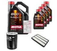 FEBI Controllo Set 9L MOTUL 8100 X-CLEAN 0W-30 Per Mitsubishi Pajero IV 3.2