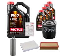 FEBI Controllo Set 9L MOTUL 8100 X-CLEAN 0W-30 Per VW California T5 Camper