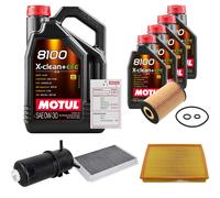 FEBI Controllo Set 9L MOTUL 8100 X-CLEAN 0W-30 Per VW Crafter 30-50