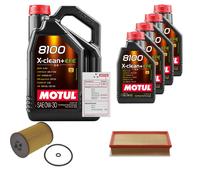 FEBI Controllo Set 9L MOTUL 8100 X-CLEAN 0W-30 Per VW Multivan VI 2.0 TDI