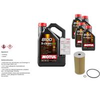 FEBI Controllo Set 9L MOTUL 8100 X-CLEAN EFE 5W-30 Per Lancia Voyager