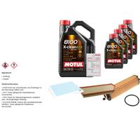 FEBI Controllo Set 9L MOTUL 8100 X-CLEAN EFE 5W-30 Per Mercedes-Benz CLS