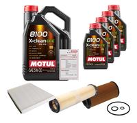 FEBI Controllo Set 9L MOTUL 8100 X-CLEAN EFE 5W-30 Per Mercedes-Benz E-Klasse
