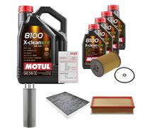 FEBI Controllo Set 9L MOTUL 8100 X-CLEAN EFE 5W-30 Per VW Multivan VI 2.0 TDI