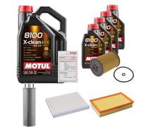 FEBI Controllo Set 9L MOTUL 8100 X-CLEAN EFE 5W-30 Per VW Multivan VI 2.0 TDI