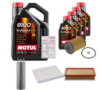 Febi Controllo Set 9L Motul 8100 x-Pulire 0W-30 per VW Multivan (VI) 2.0