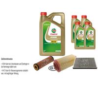 FEBI Controllo set 9L9L Castrol BORDO TITANIO FST 5W-30 LL per Mercedes-Benz