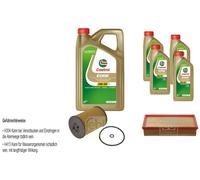 FEBI Controllo set 9L9L Castrol EDGE Titanio FST 5W-30 LL per VW Transporter