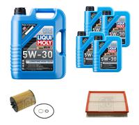 FEBI Controllo set 9L9L LIQUI MOLY 5W-30 Longtime High-Tech per BMW X5 E53