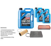 FEBI Controllo set 9L9L LIQUI MOLY 5W-30 Longtime High Tech per VW Touareg 7P5