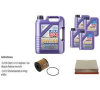 FEBI Controllo set 9L9L LIQUI MOLY 5W-40 Leichtlauf High-Tech per Renault