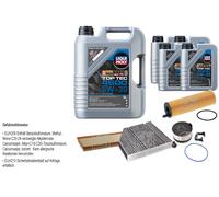 FEBI Controllo set 9L9L Liqui Moly Top Tec 4600 5W-30 per Mercedes E modello T