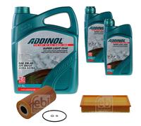 FEBI Controllo set ADDINOL 7L SUPER LUCE 0540 per Mercedes-Benz